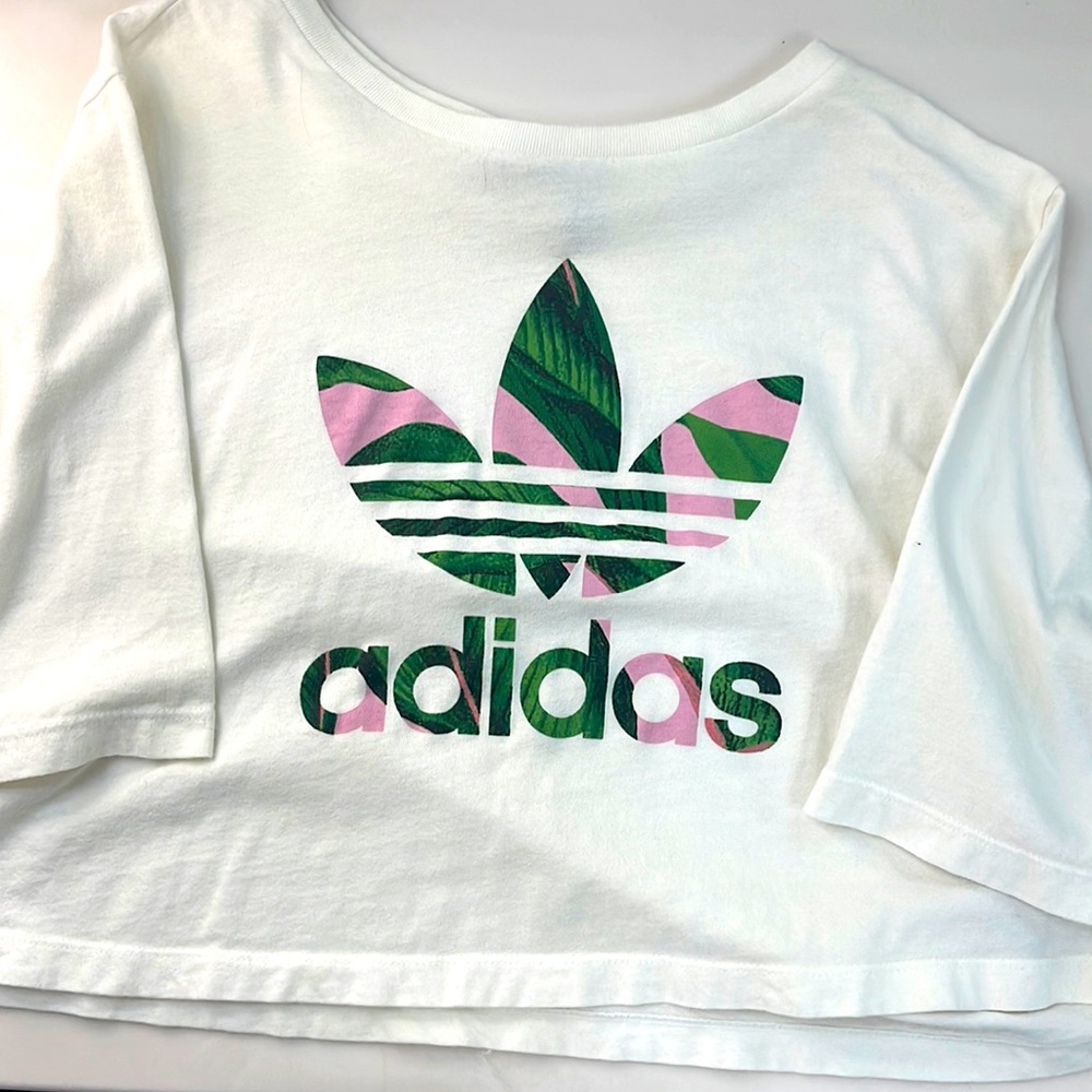 Adidas cropped shirt